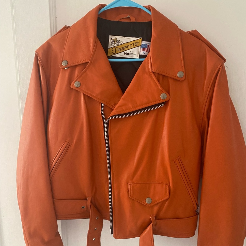 NWT Schott Nyc Perfecto Leather Jacket